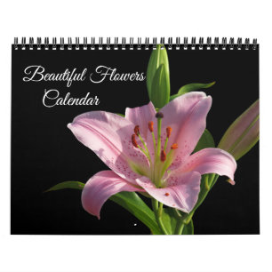 Calendário de Flores Lindas