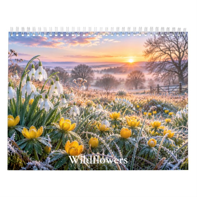 Calendário de Flores Silvestres (Capa)