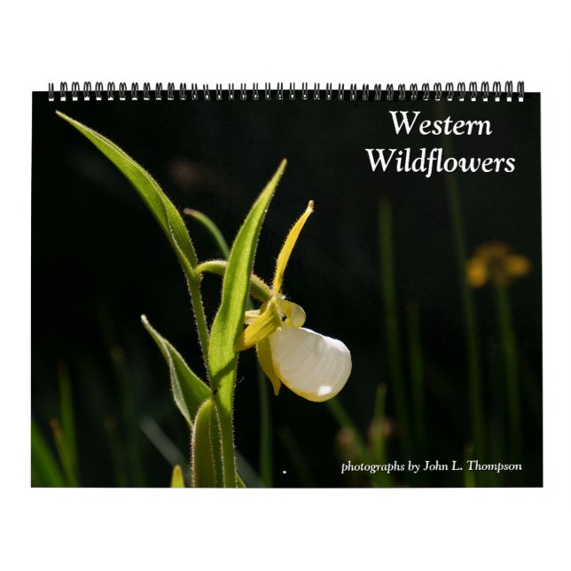 Calendário de Flores Silvestres do Oeste 2026 (Capa)