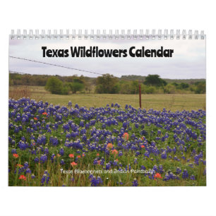 Calendário de Flores Silvestres do Texas