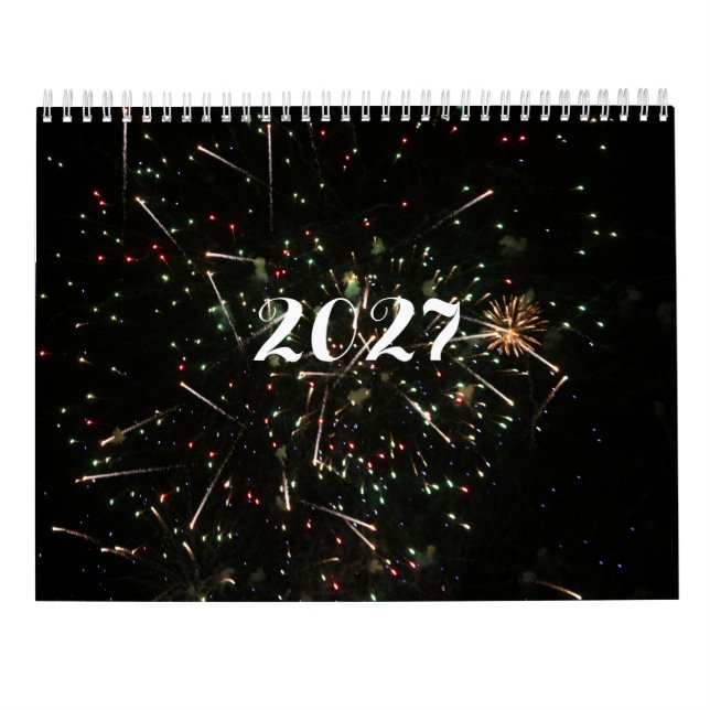 Calendário de Fogos de Artifício (Verso)