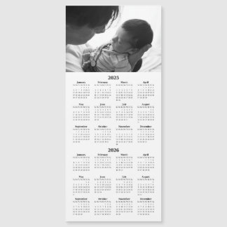 Calendário de Foto de Dois Anos 2025-2026