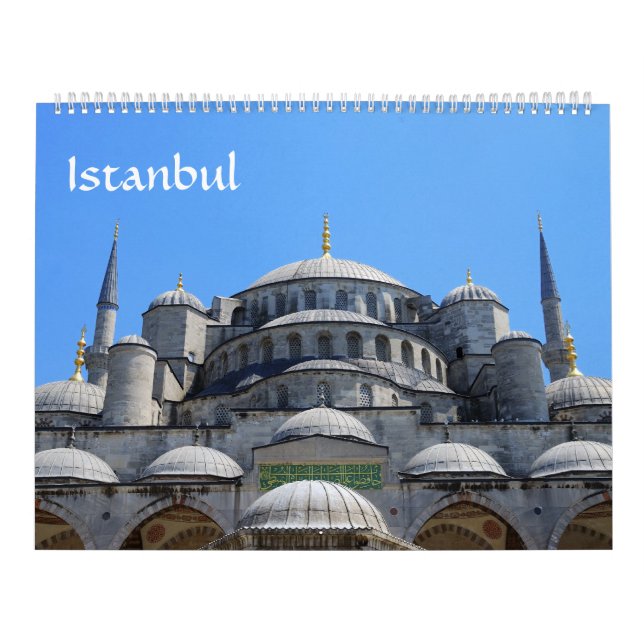 Calendário de Foto de Istambul por 12 meses (Capa)