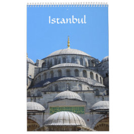 Calendário de Foto de Istambul por 12 meses