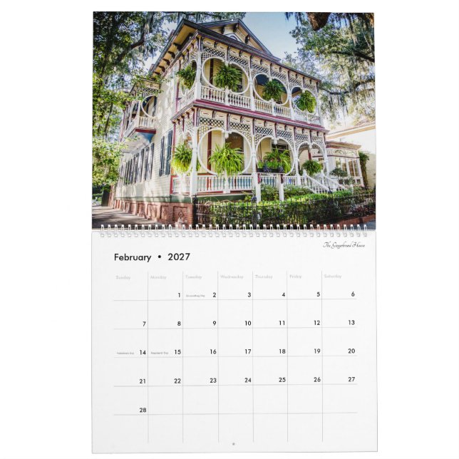 Calendário de Foto Savannah 2022 (*11x14) (Fev 2027)