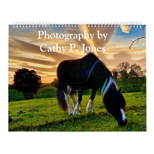 Calendário de Fotografia Cathy P. Jones (Capa)