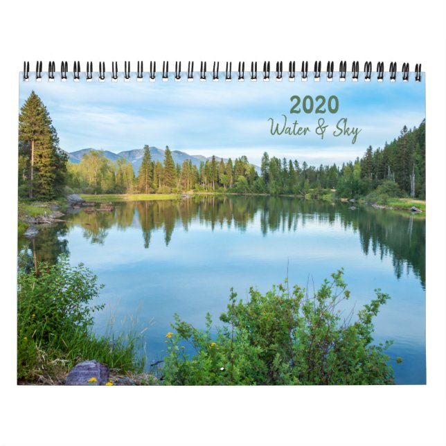 Calendário de Fotografia Cénica de Água e Céu (Capa)