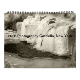 Calendário de Fotografia de 2026 Catskills, Nova Y