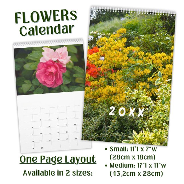Calendário de Fotografia de Flores Lindas (Criador carregado)