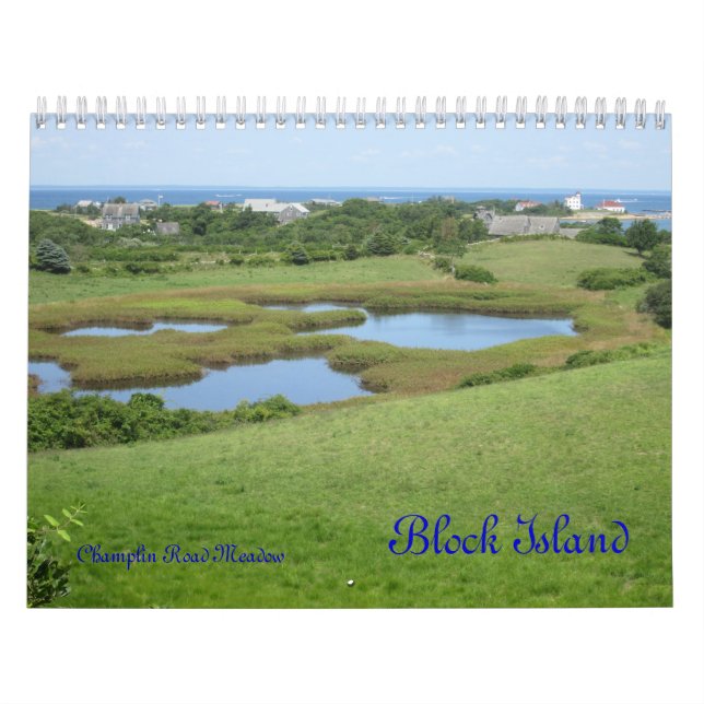 Calendário de Fotografia de Ilha de Blocos (Capa)