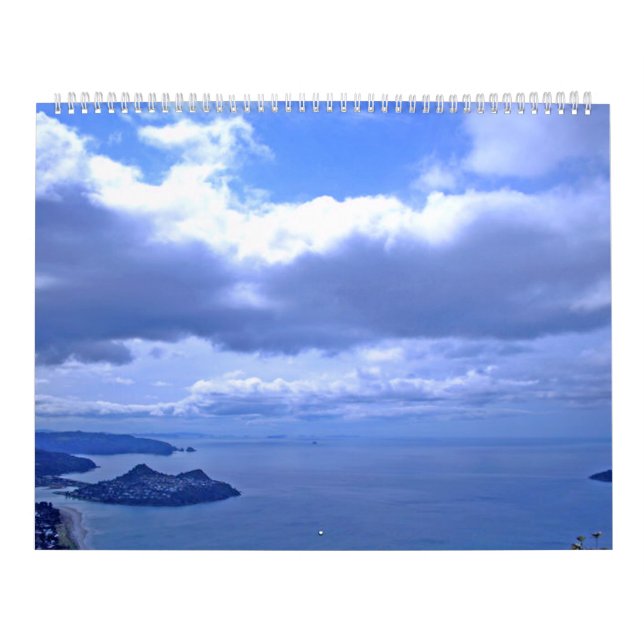Calendário de Fotografia do Oceano de Acalme (Capa)
