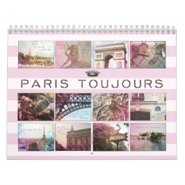 Calendário de Fotografia do Paris Toujours
