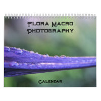 Calendário de Fotografia Flora Macro
