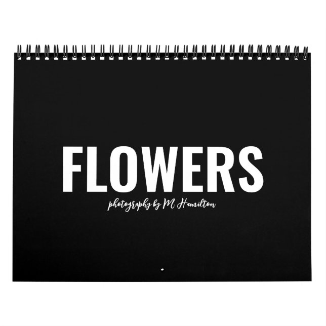 Calendário de Fotografia Floral (Capa)