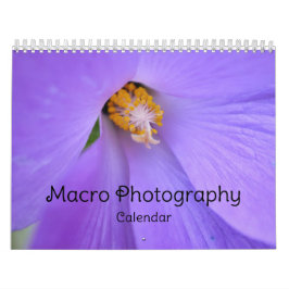 Calendário de Fotografia Macro