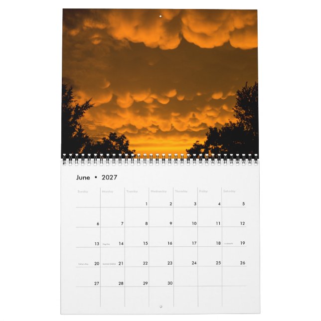 Calendário de Fotografia Steven Coy 2019 (Jun 2027)