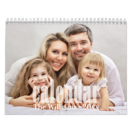 Calendário de Fotografias da Família, Calendário E