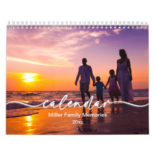 Calendário de Fotografias da Família, Calendário P