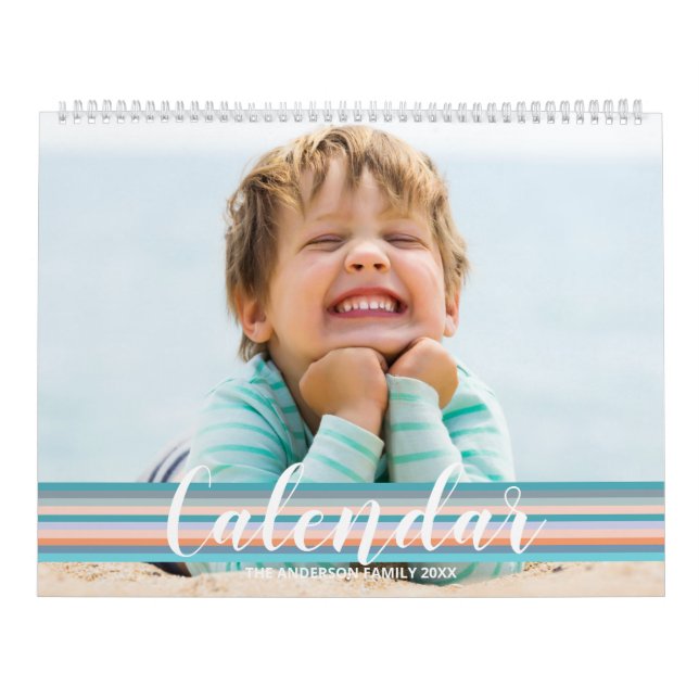 Calendário de Fotografias Personalizadas da Famíli (Capa)