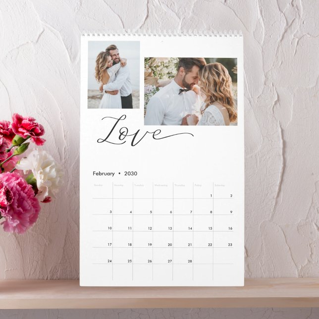 Calendário de Fotografias Personalizadas de COR ED (Criador carregado)