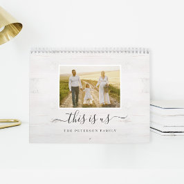 Calendário de Fotografias Personalizadas do Estilo