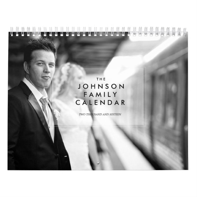 Calendário de Fotografias Personalizado (Capa)