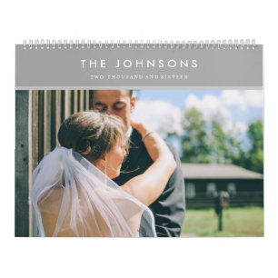 Calendário de Fotografias Personalizado 2016