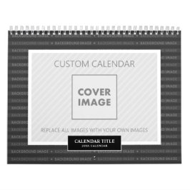 Calendário de Fotografias Personalizado 2024 Fundo