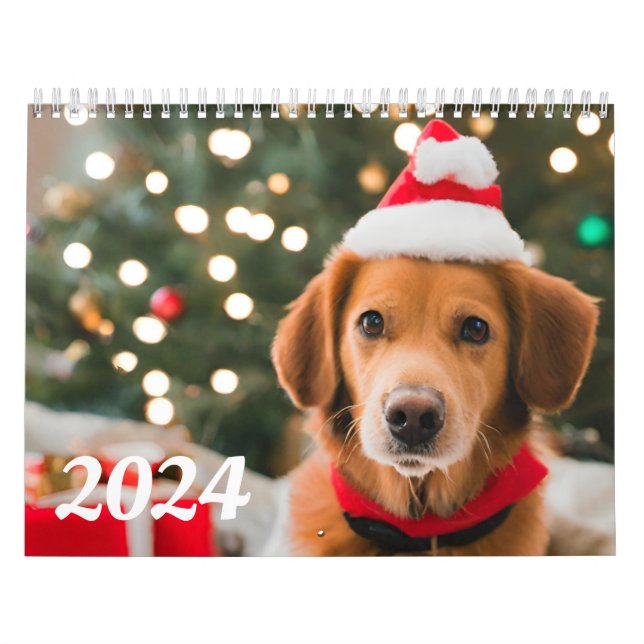 Calendário de Fotografias Personalizado - Cão, Ani (Capa)