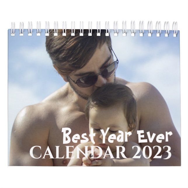 Calendário de Fotos 2023 do Melhor Ano Moderno (Capa)