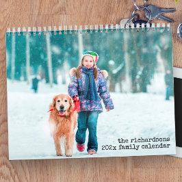 Calendário de Fotos 2023 Título Personalizado e 13