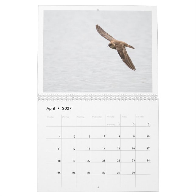 Calendário de Fotos 2025 Wildlife (Abr 2027)
