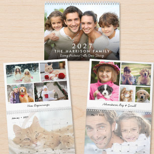 Calendário de Fotos da Família 2027