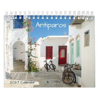 Calendário de Fotos da Ilha Grega de Antiparos 202