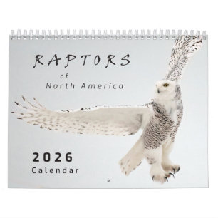 Calendário de Fotos da Oferta de 2026 de Aves de R