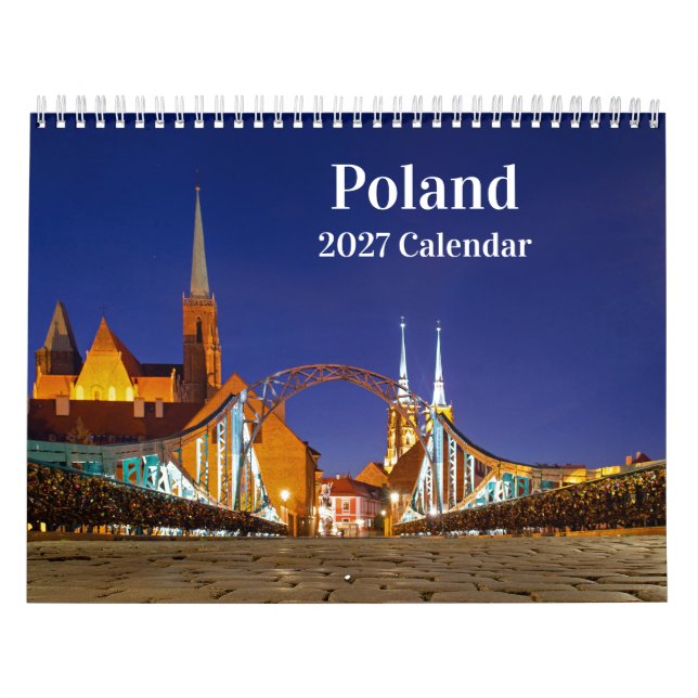 Calendário de Fotos da Polônia 2027 (Capa)