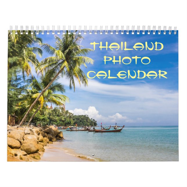 Calendário de Fotos da Tailândia (Capa)