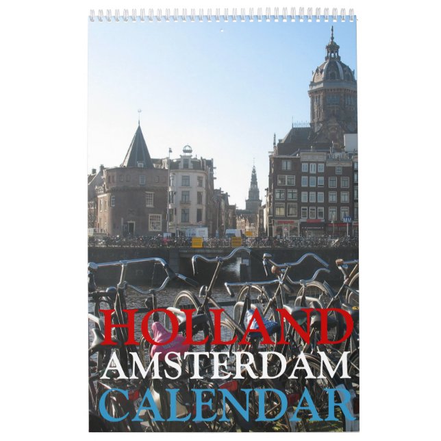 Calendário de Fotos de Amsterdã (Capa)