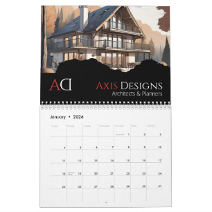 Calendário de Fotos de Arquiteto   Design de Plant