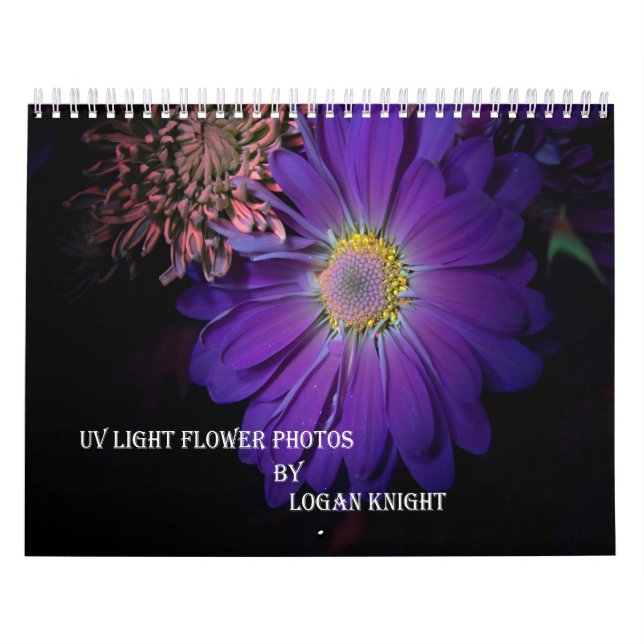Calendário de Fotos de Flor Leve UV (Capa)