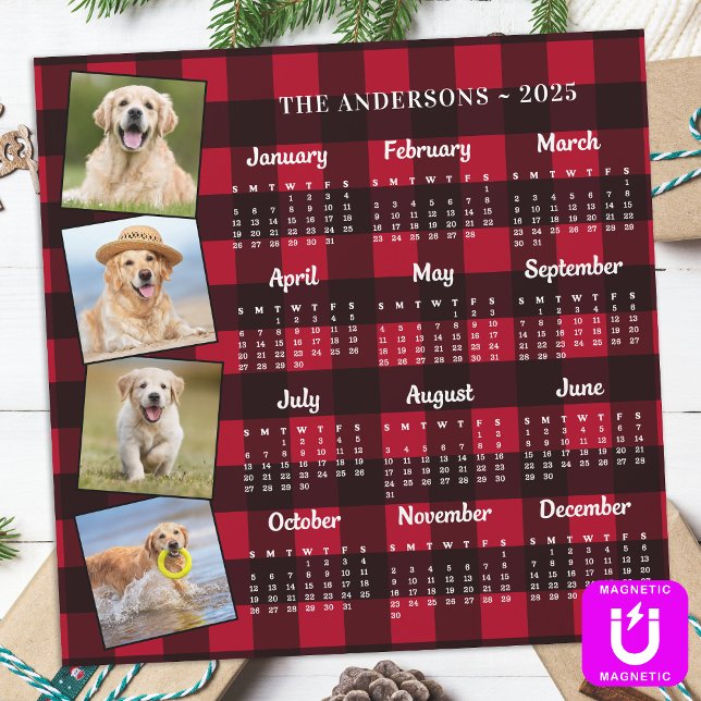 Calendário de Fotos de Pet Personalizadas da Xadre (Criador carregado)