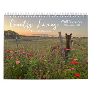 Calendário de Fotos de Vida no Campo