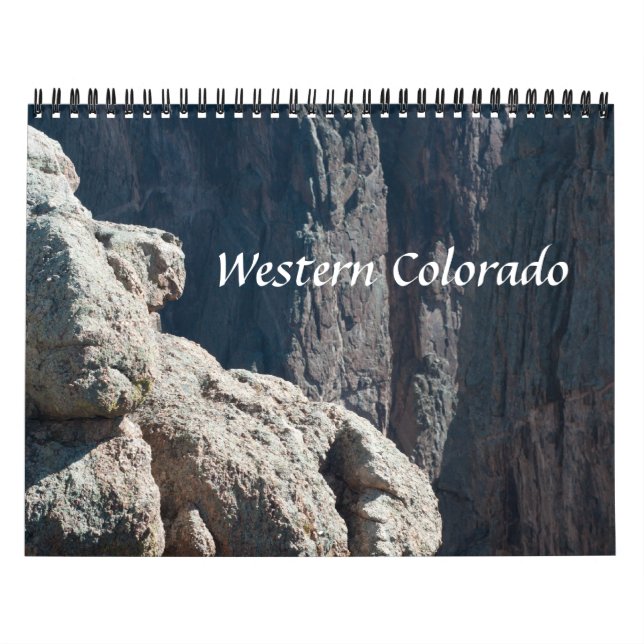 Calendário de Fotos do Colorado Ocidental (Capa)