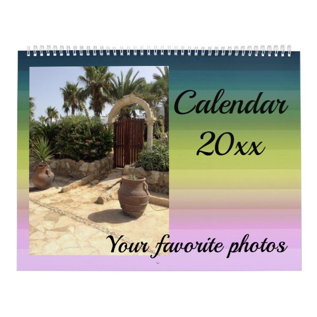 Calendário de fotos, foto (Capa)
