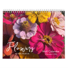 Calendário de Fotos Inspiradoras de Flores