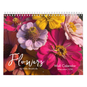 Calendário de Fotos Inspiradoras de Flores