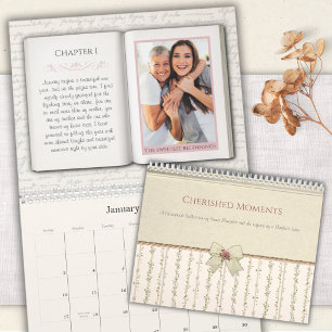 Calendário de Fotos Mãe e Filha de Contos de Fadas