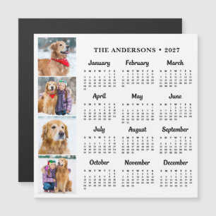Calendário de Fotos Personalizadas da Família e do