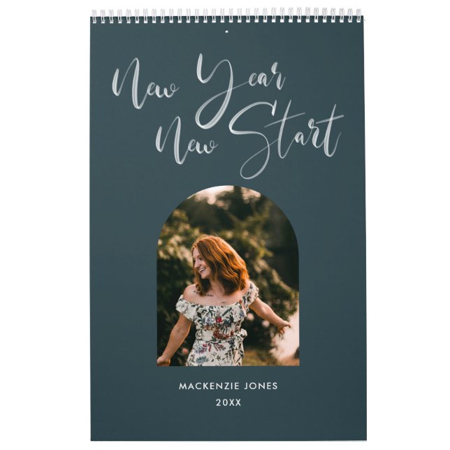 Calendário de Fotos Personalizadas do Arch Pintado (Capa)