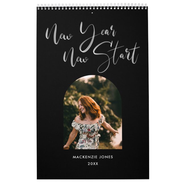 Calendário de Fotos Personalizadas do Arch Pintado (Capa)